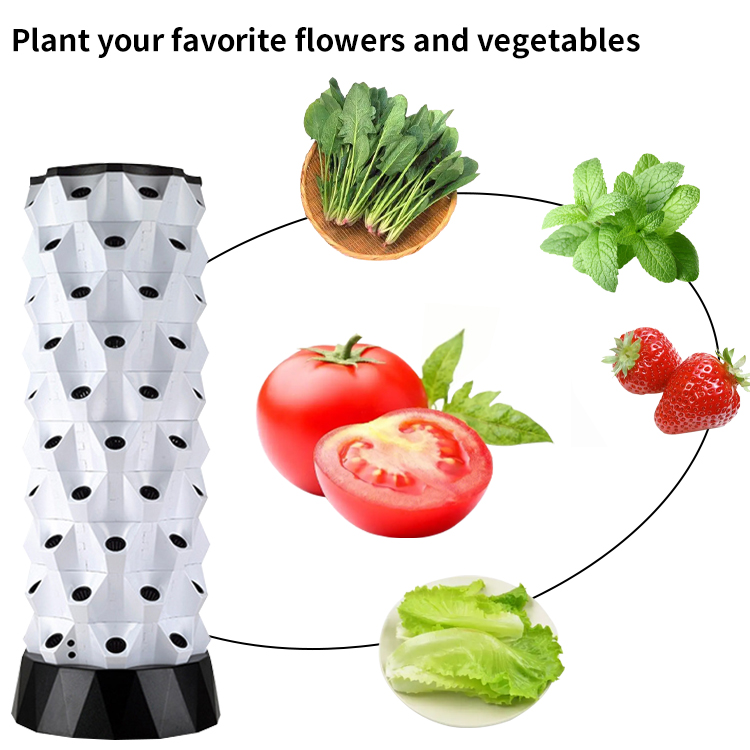 Smart Farm Hydroponics Kit Sel - Hydroponic Tower review and price