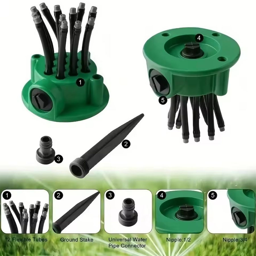 360° Automatic Rotating Garden - Automatic Watering review and price