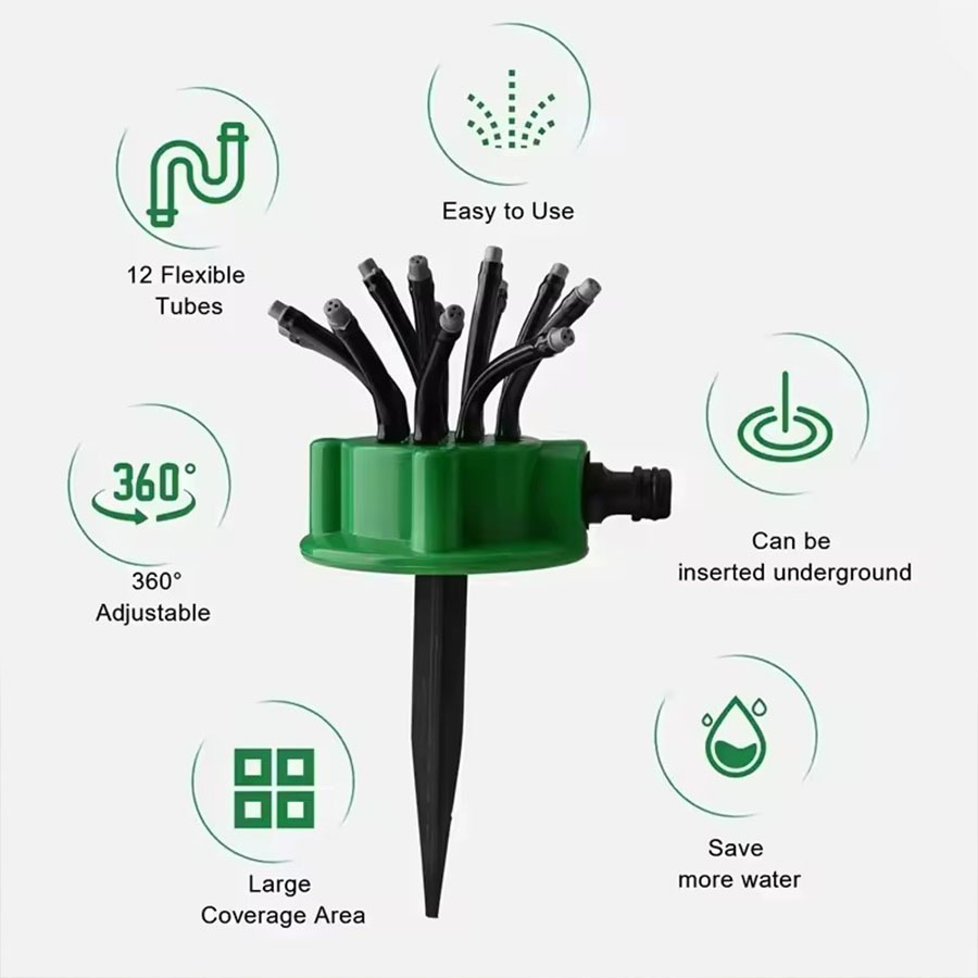 360° Automatic Rotating Garden - Automatic Watering review and price