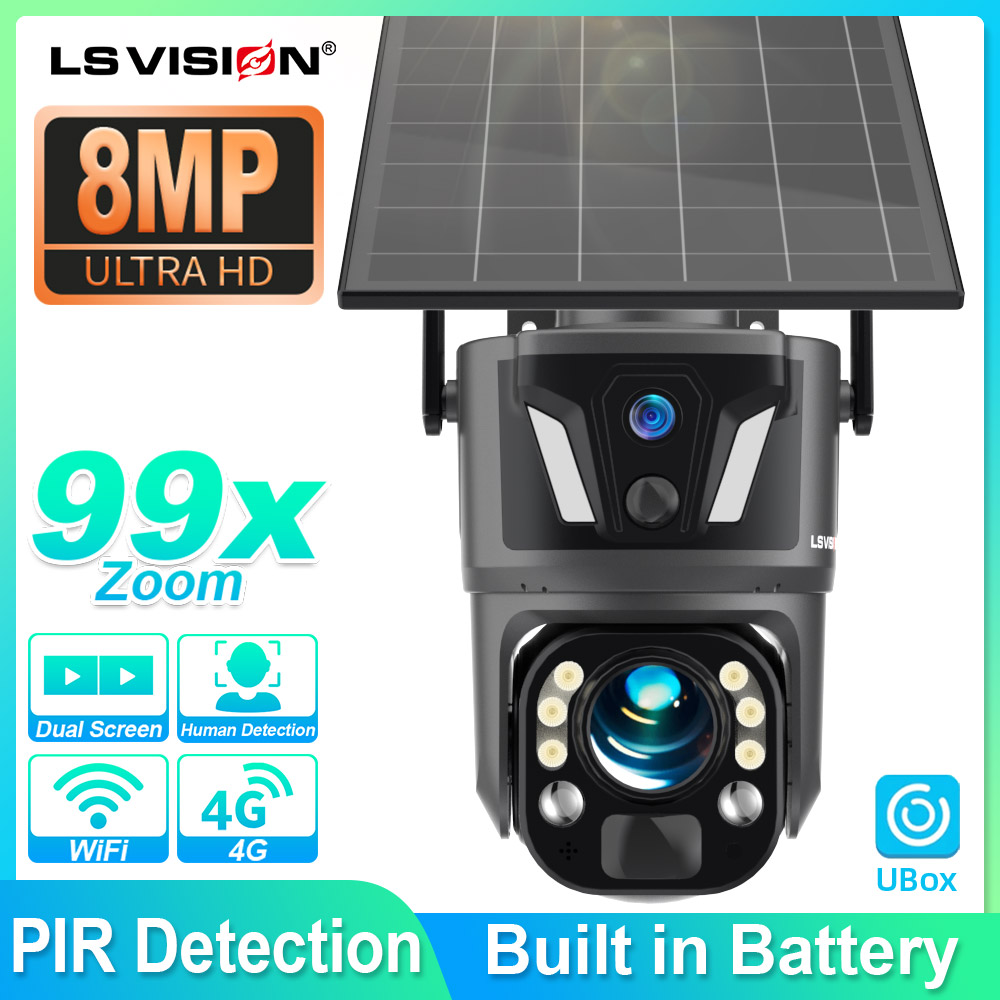 LS VISION 4K 8MP Outdoor Home  - Garden Camera review and price