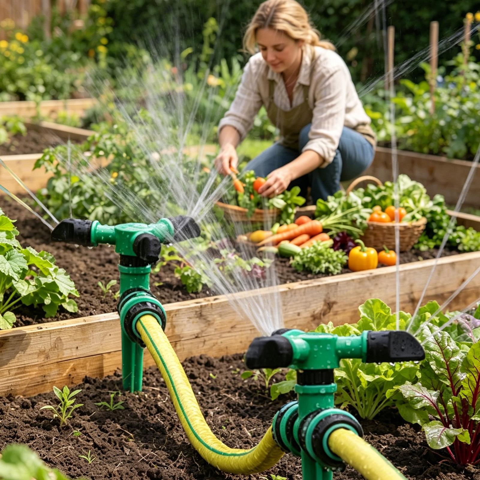 Automatic Rotating Water Sprin - Automatic Watering review and price