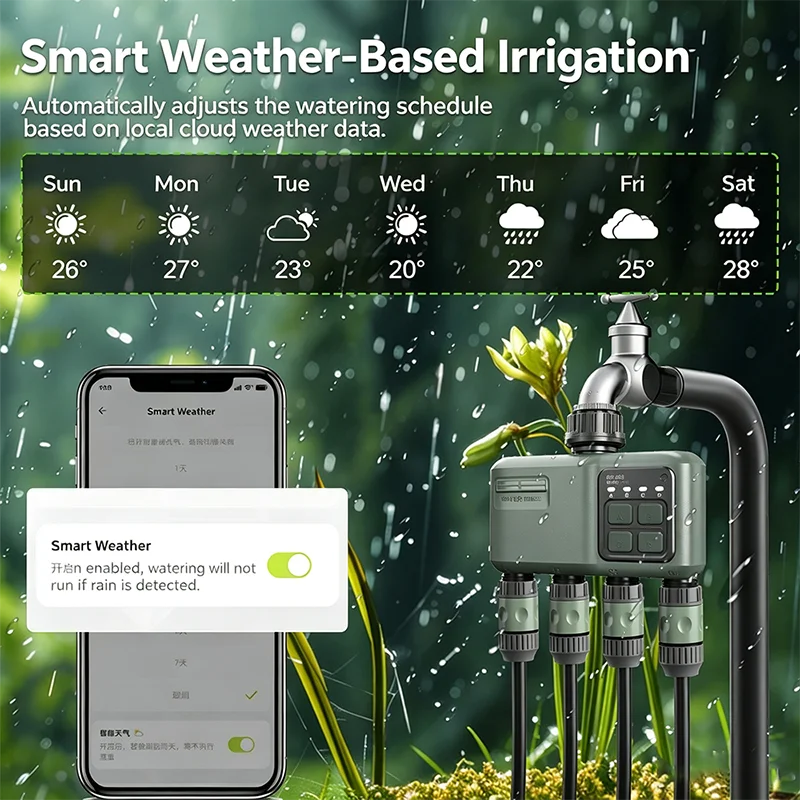 Plant Self Watering System WiF - Smart Garden System review and price