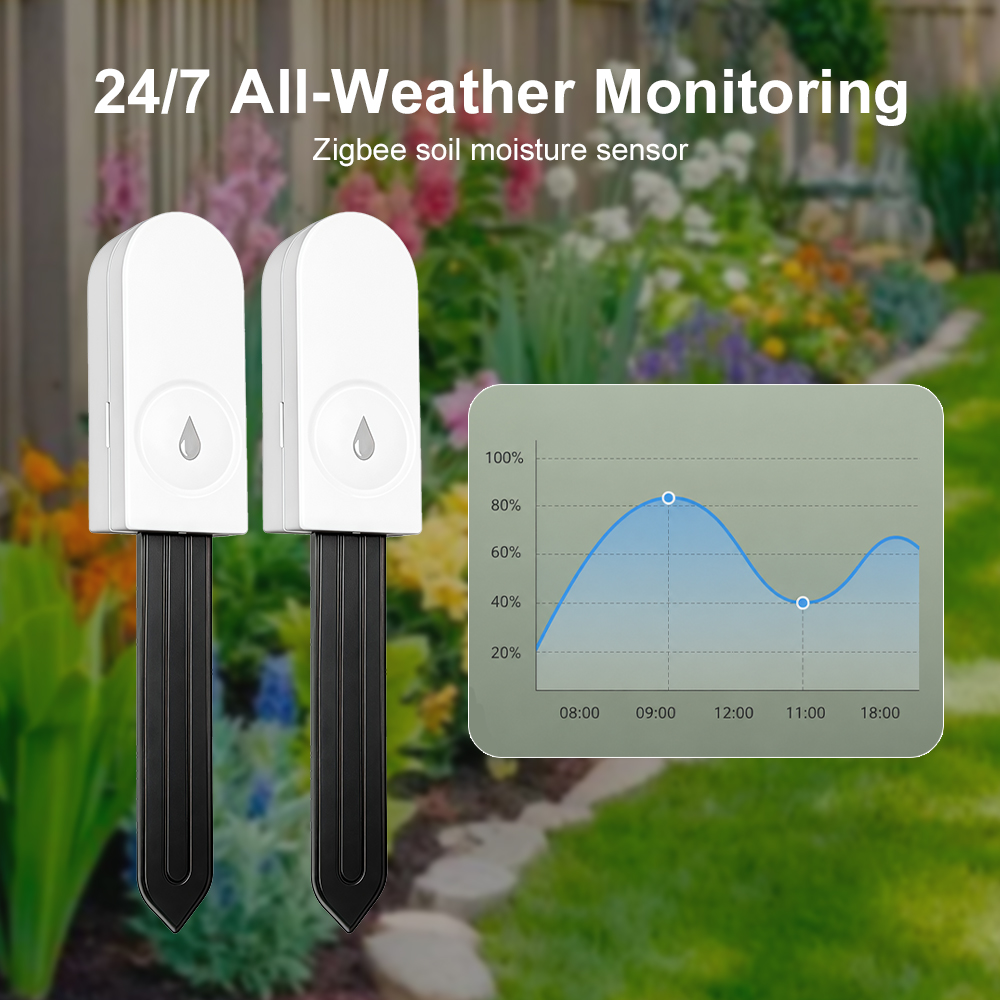Zigbee 3.0 Soil Moisture Senso - Smart Garden System review and price