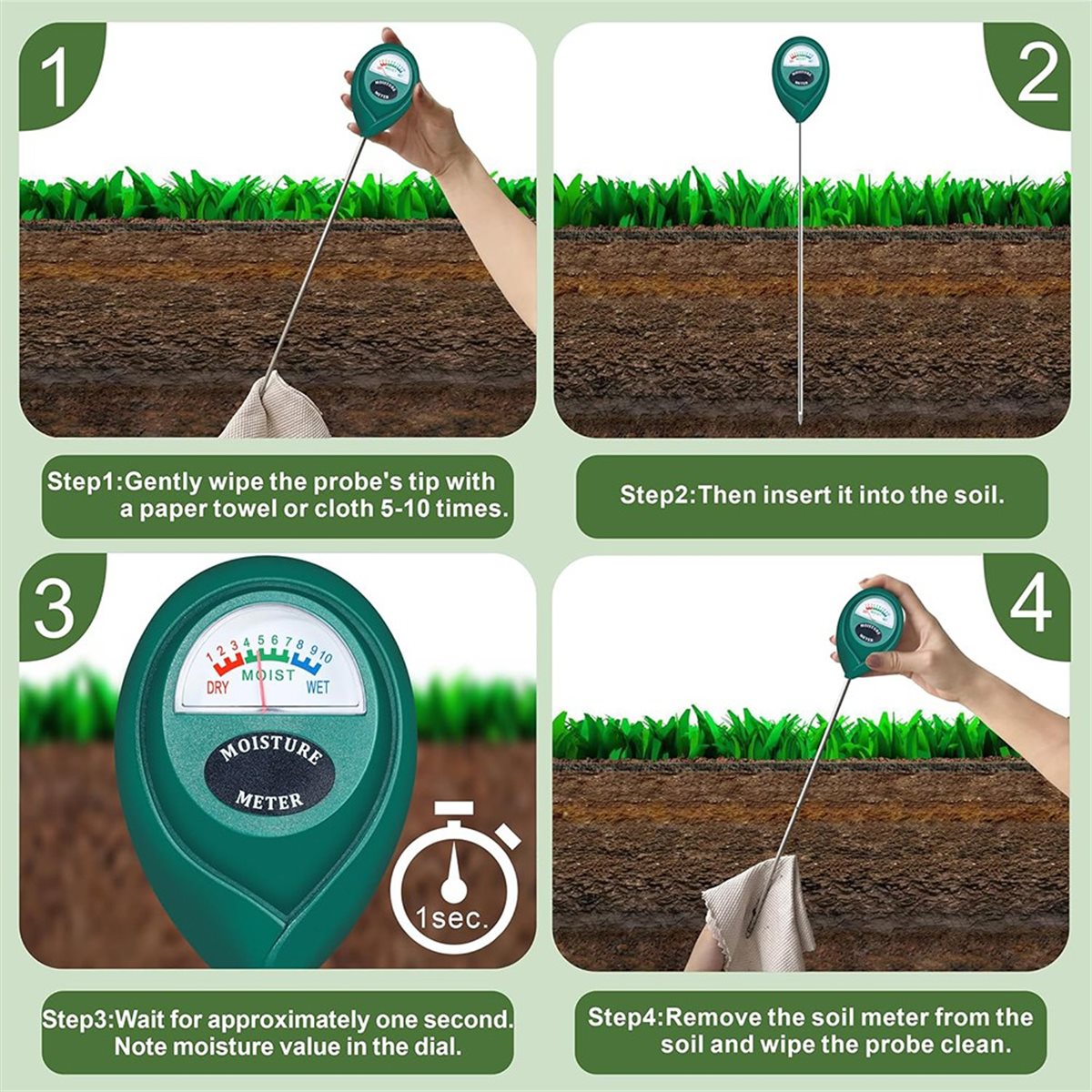 LNHF Long Probe Deep Use Soil  - Plant Monitor review and price