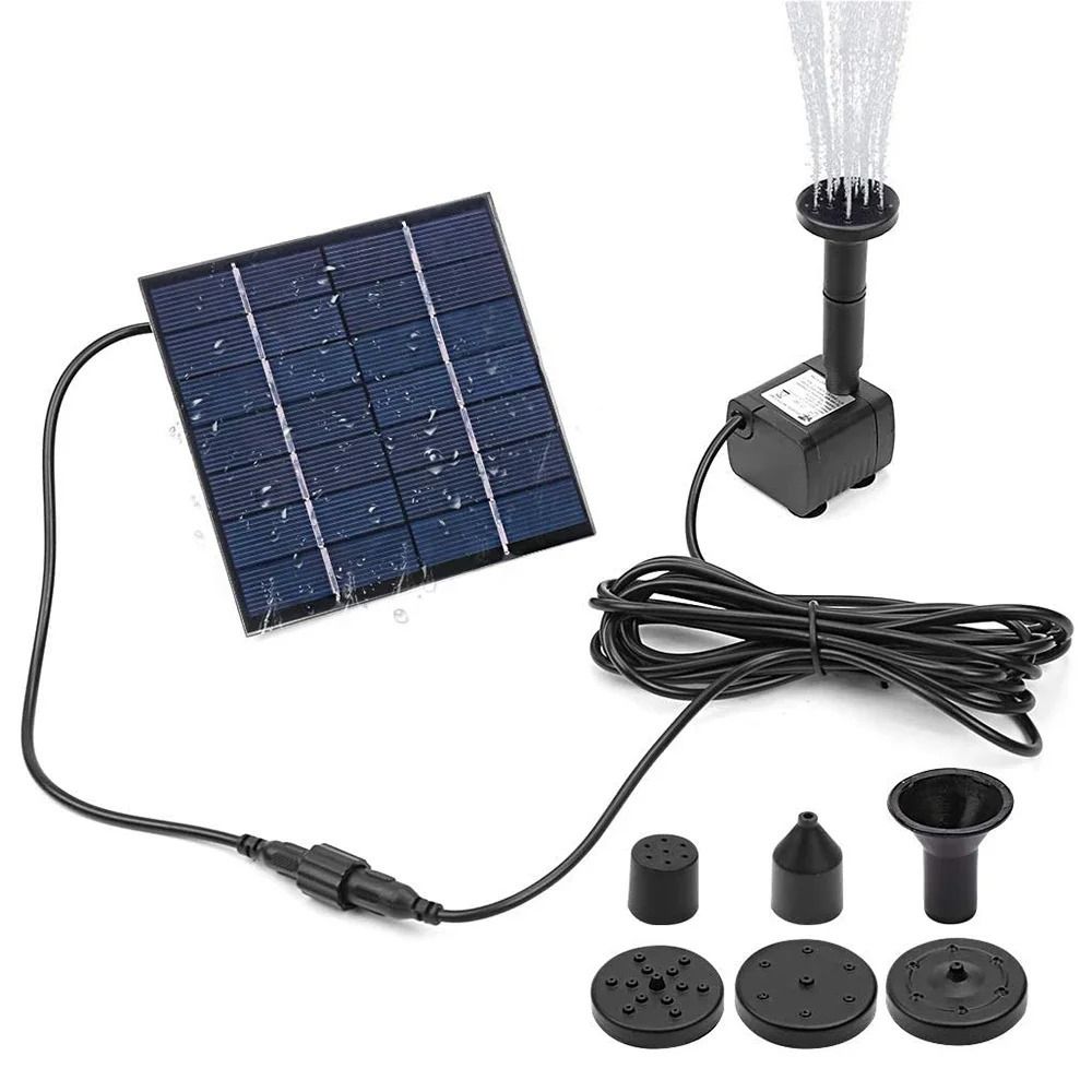 1.4W Mini Solar Fountain Pump  - Indoor Garden Kit review and price