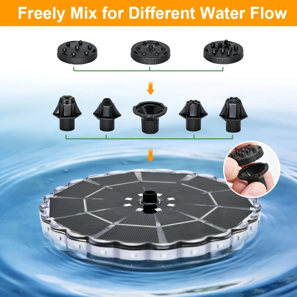 3.5W Outdoor Solar Fountain fo - Indoor Garden Kit review and price