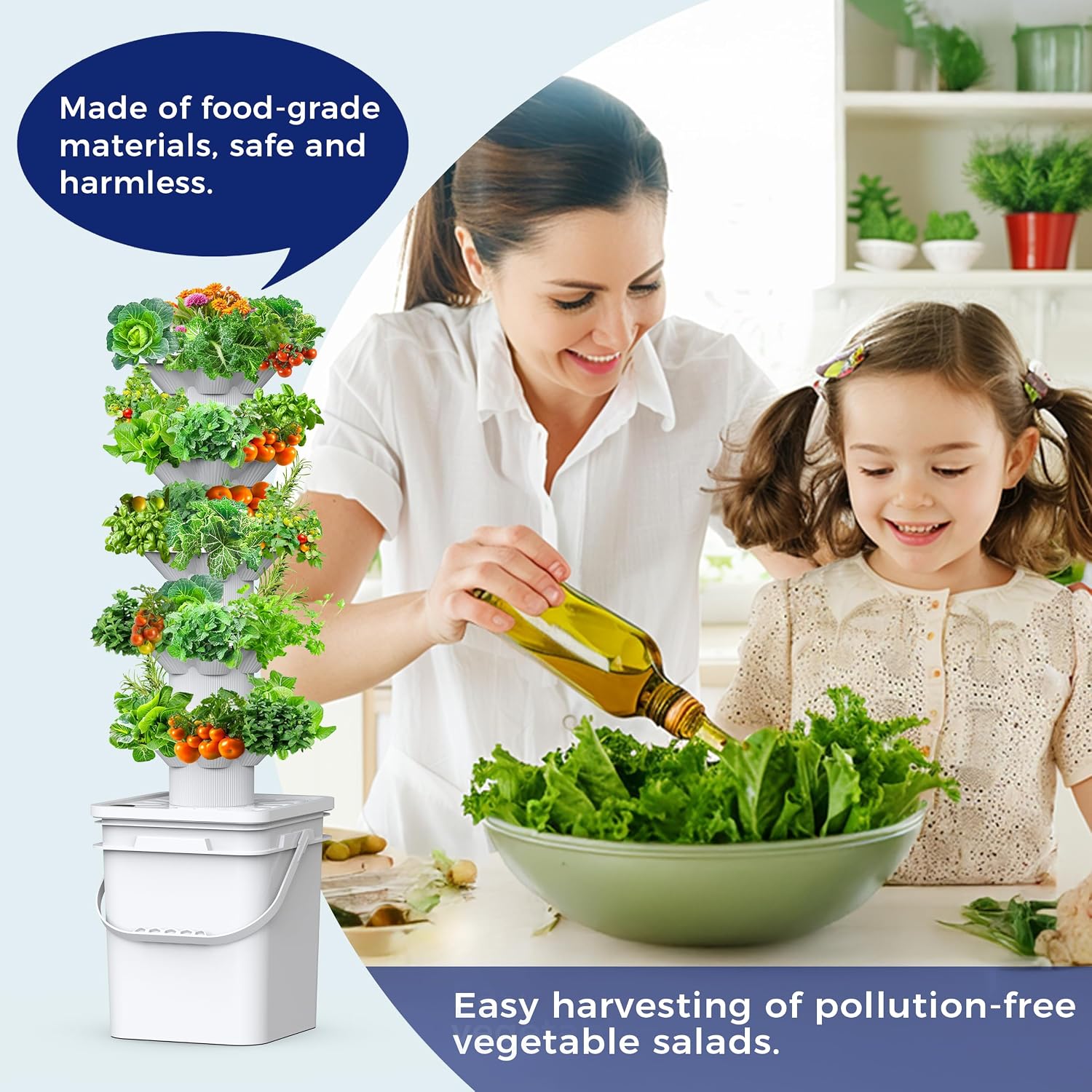 Hydroponics Growing System Kit - Hydroponic Tower review and price