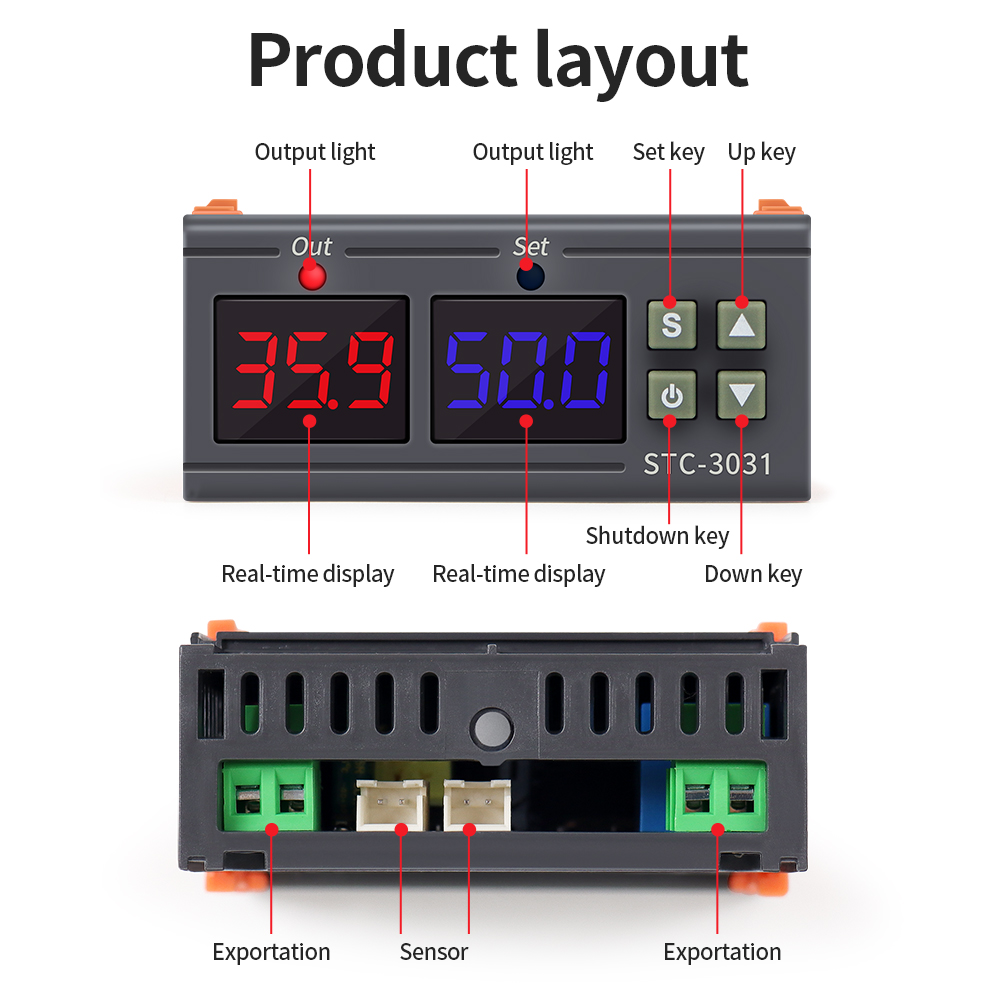 STC-3029 / 3030 / 3031 Moistur - Plant Monitor review and price