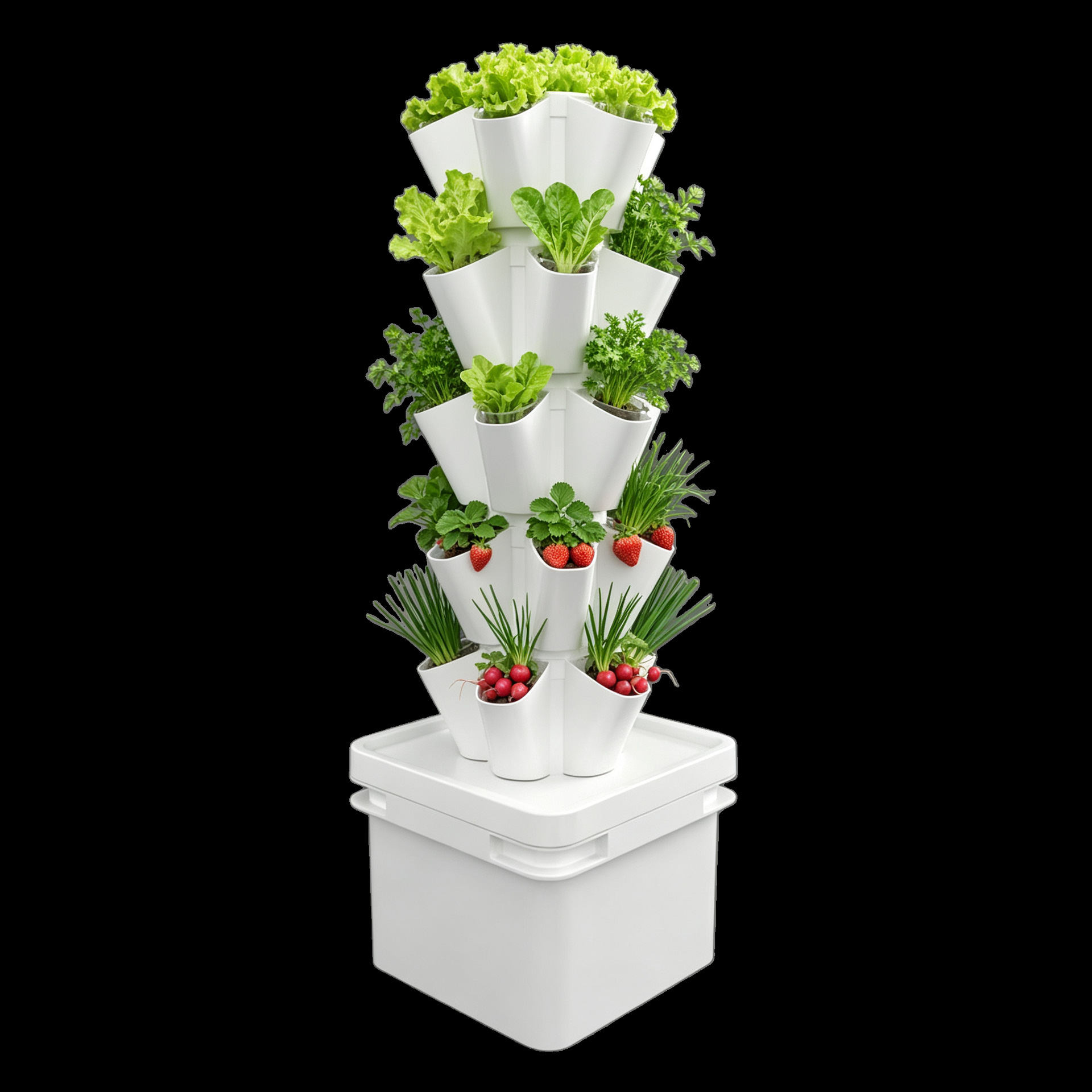 8L Desktop Hydroponic Tower So - Hydroponic Tower review and price