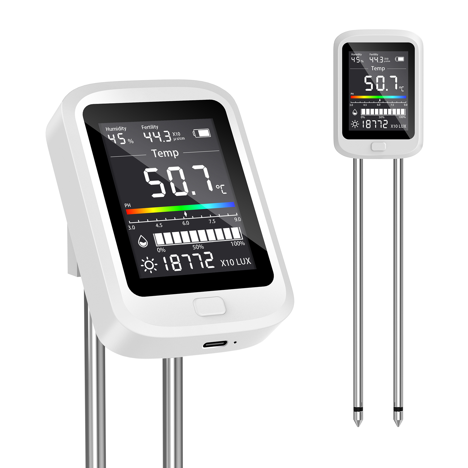 6-in-1 Soil Moisture Meter, Hy - Plant Monitor review and price