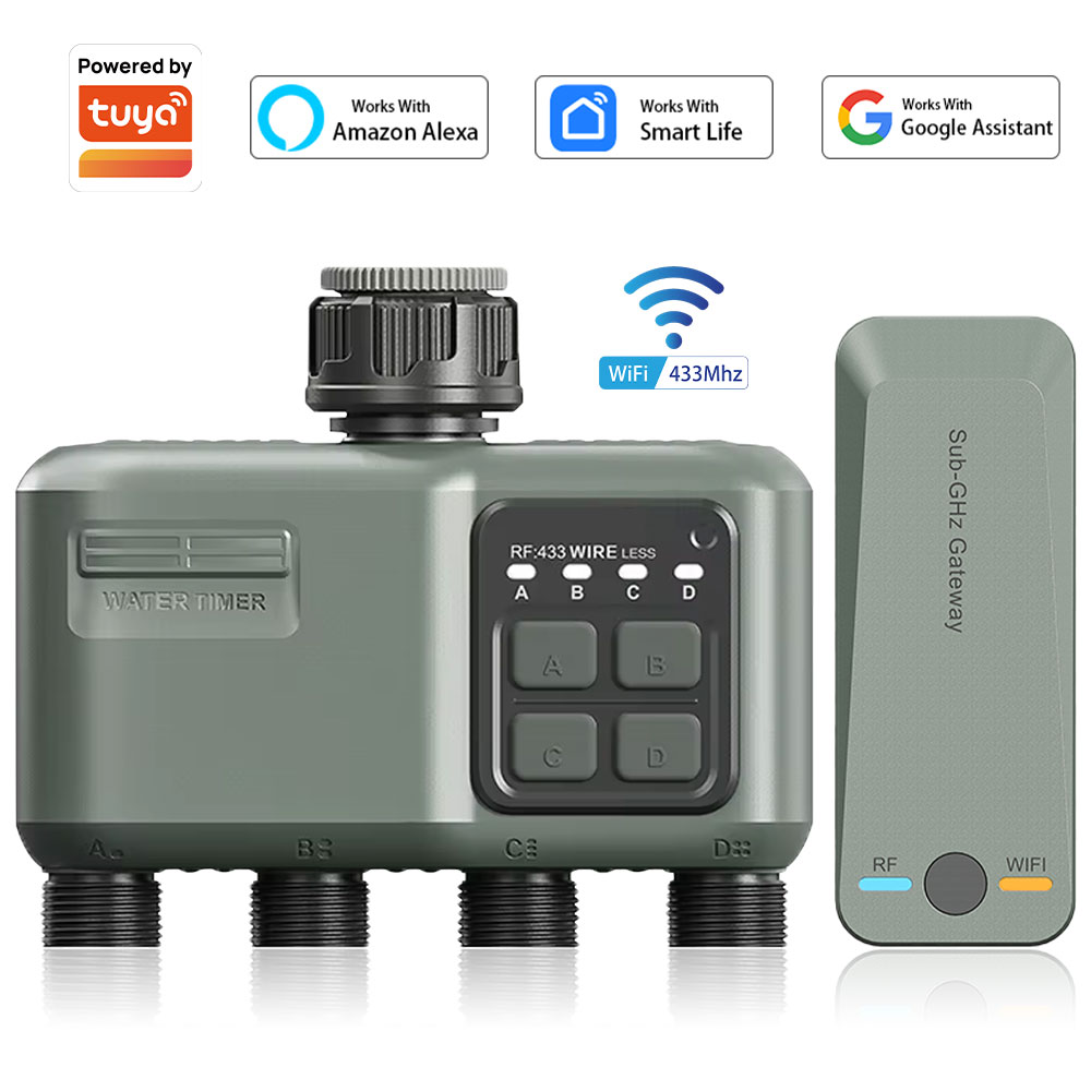 4 Outlet Programmable Water Ti - Garden Camera review and price