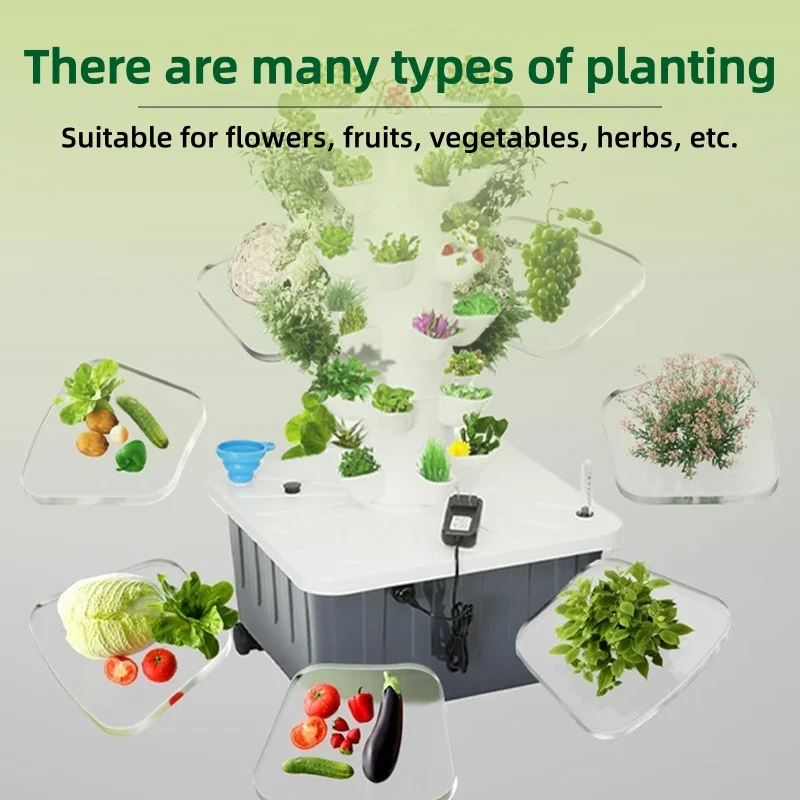 Hydroponic Planting Tower Inte - Hydroponic Tower review and price