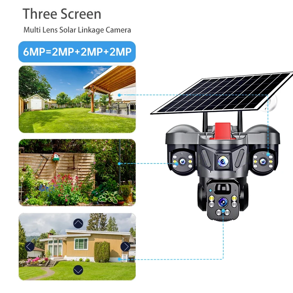 KERUI Outdoor PTZ 6MP 4G SIM W - Garden Camera review and price