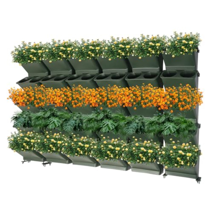 Vertical Wall Planter For Balc - Self Watering Planter review and price