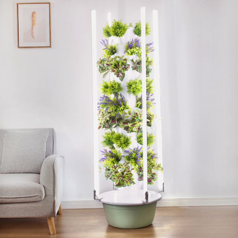With Led Grow Light Space Tree - Hydroponic Tower review and price