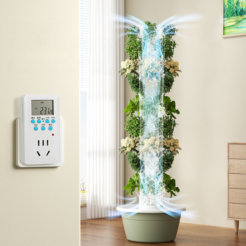 With Led Grow Light Space Tree - Hydroponic Tower review and price