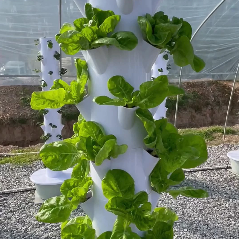 With Led Grow Light Space Tree - Hydroponic Tower review and price