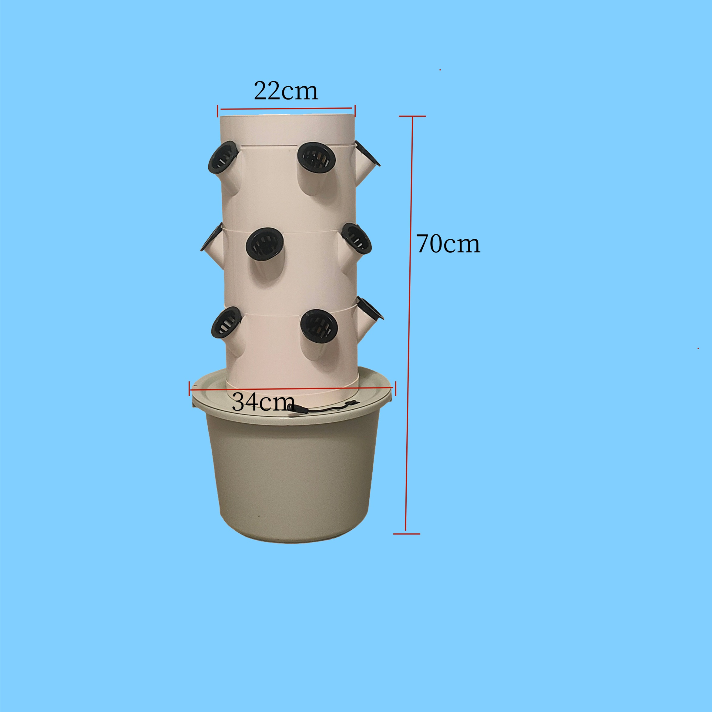 Vertical Hydroponic Growing Sy - Grow Light Led review and price