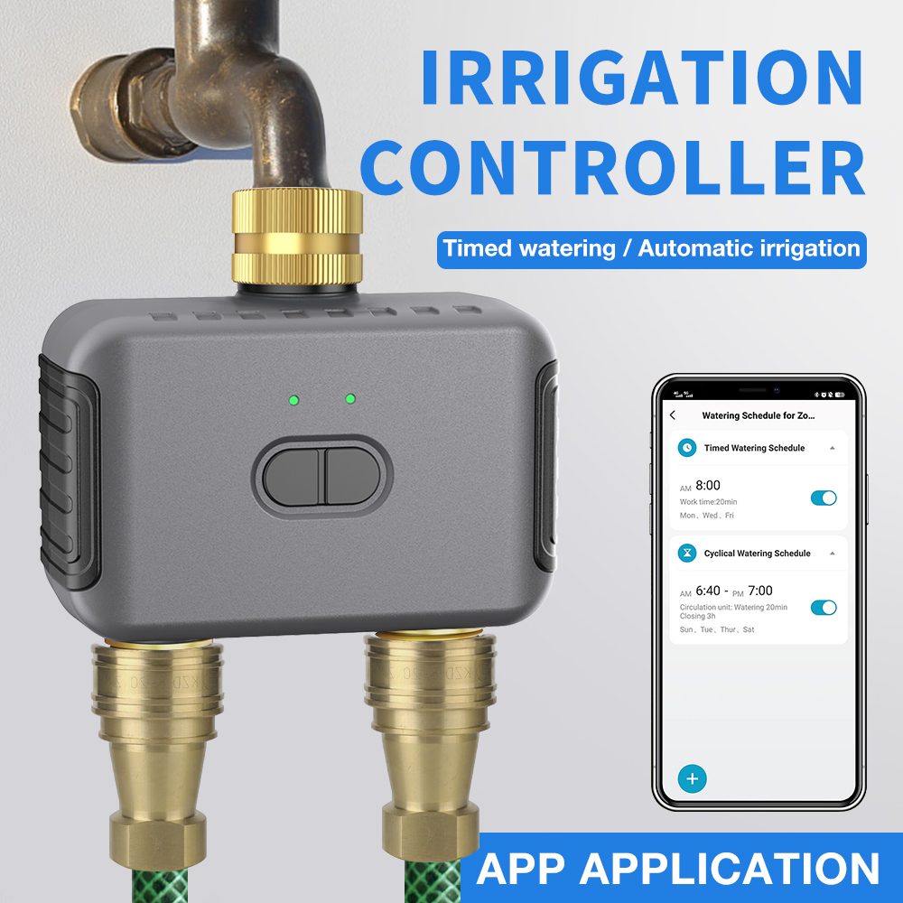 Tuya 2 Zone Watering Timer Gar - Smart Garden System review and price