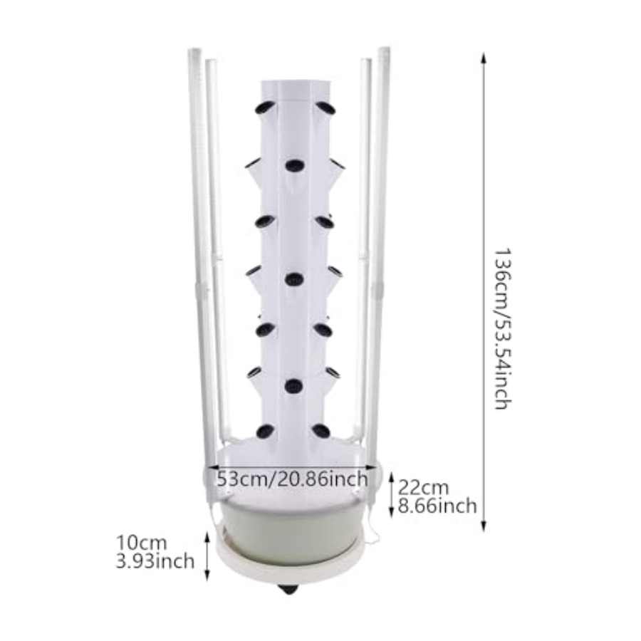 Hydroponic growing tower for i - Hydroponic Tower review and price