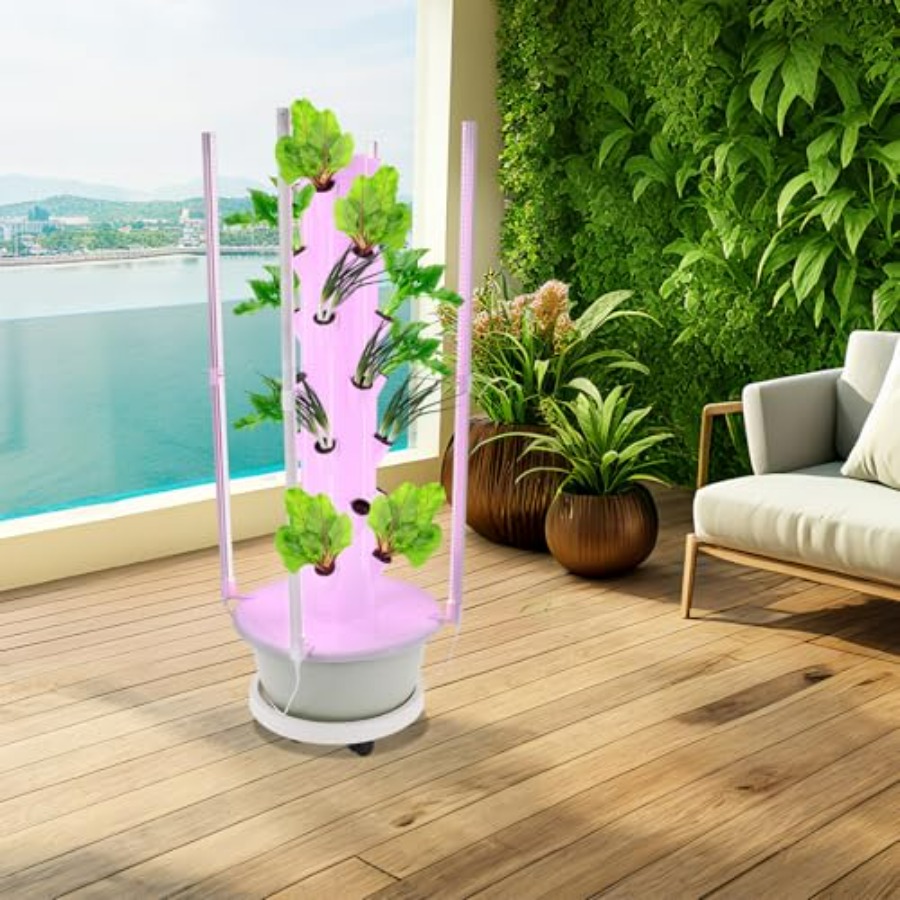 Hydroponic growing tower for i - Hydroponic Tower review and price