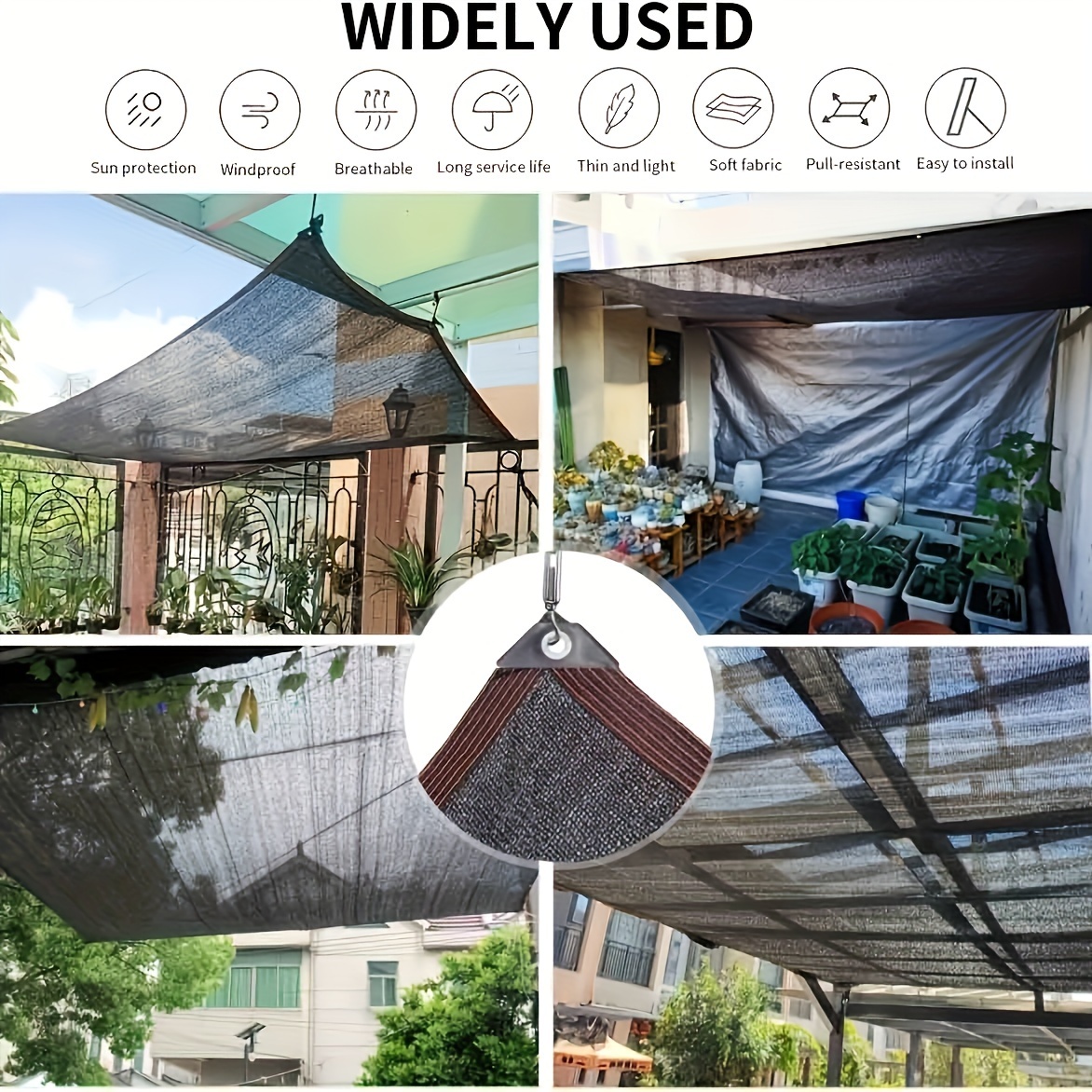 2-15m Black Sunshade Net Sun S - Plant Monitor review and price